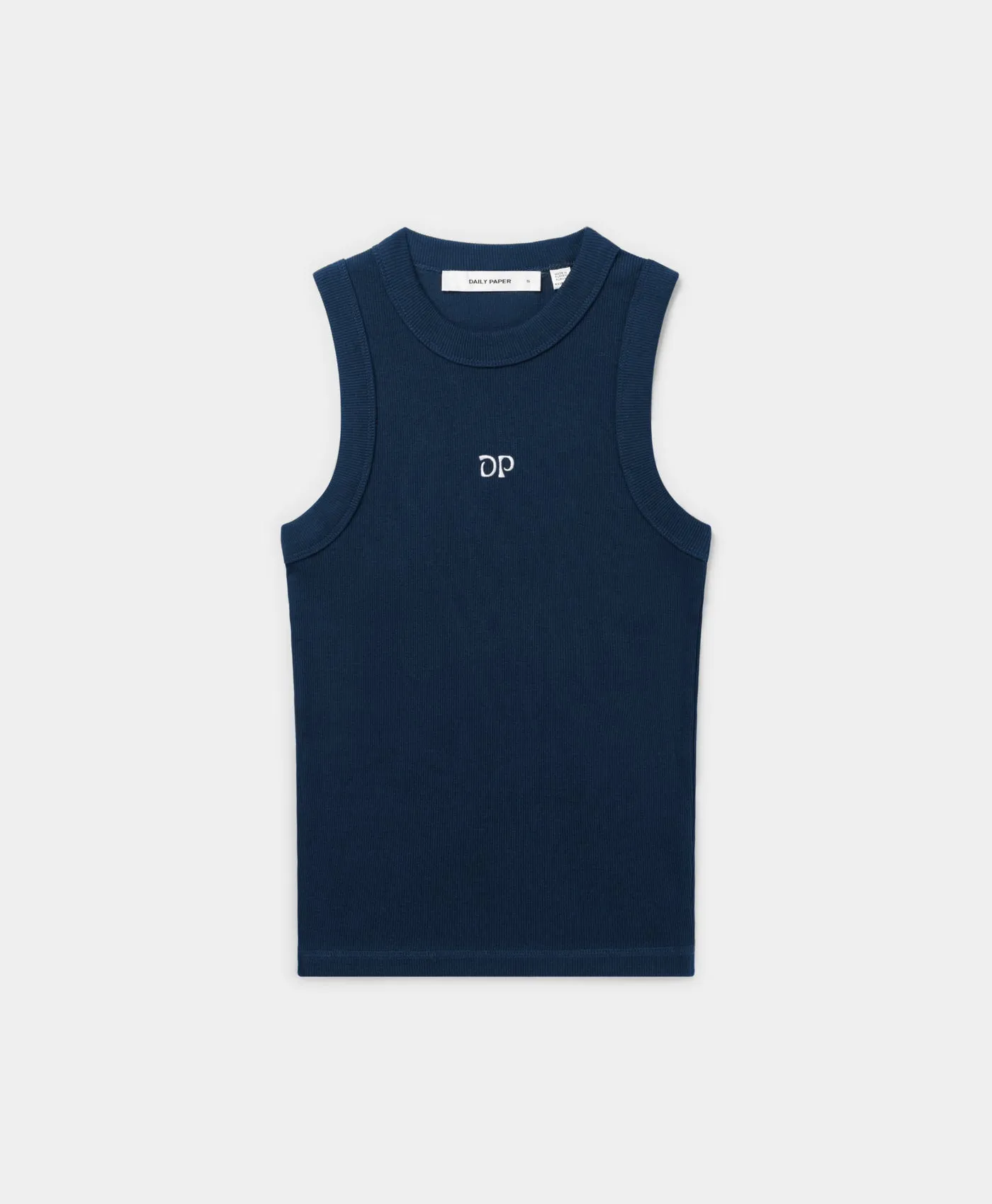 Pageant Blue Unit Rib Tank Top
