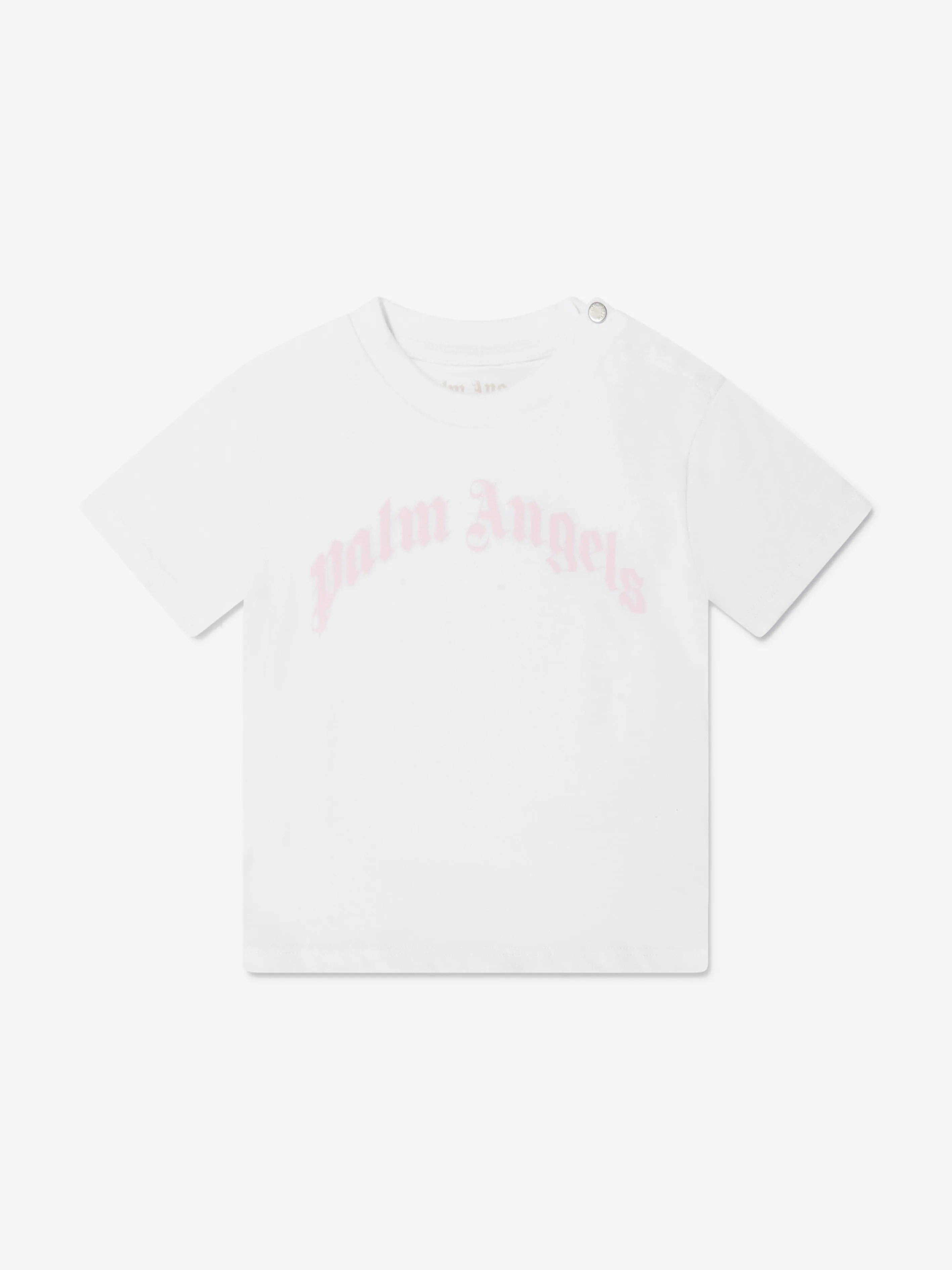 Palm Angels Baby Girls Logo Print T-Shirt