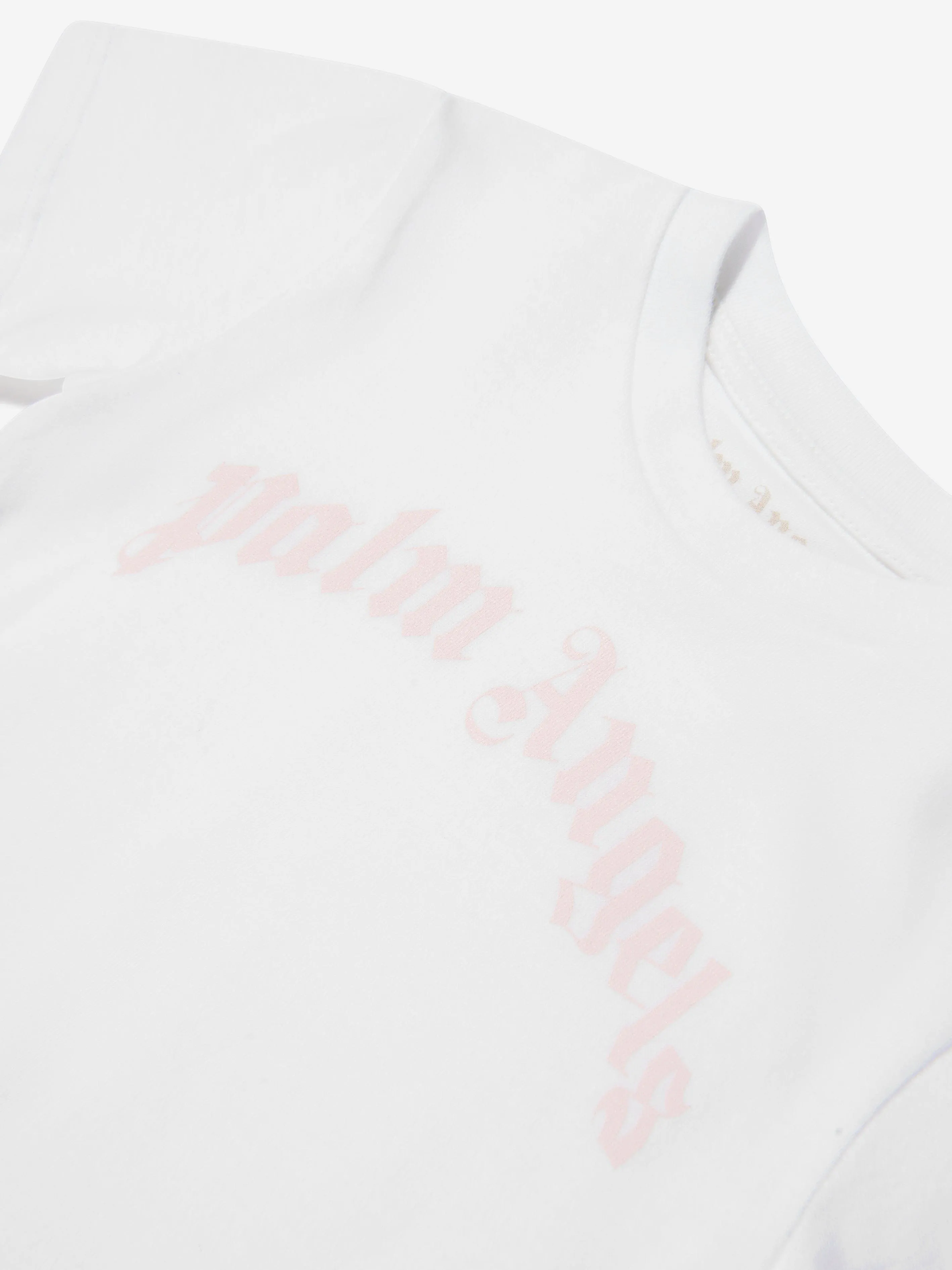 Palm Angels Baby Girls Logo Print T-Shirt