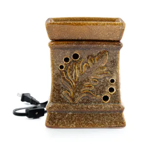 Palm Fragrance Warmer - Saddle
