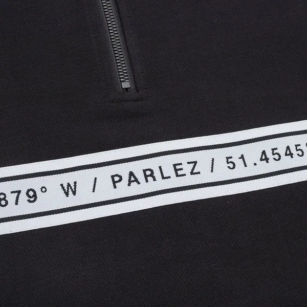 Parlez Payne 1/4 Zip - Black