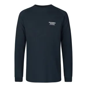 PAS NORMAL STUDIOS TShirt PNS Long Sleeve -  Navy