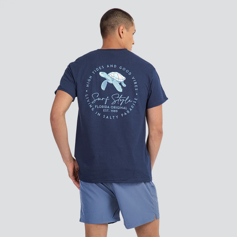 Pastel Turtle Basic T-Shirt