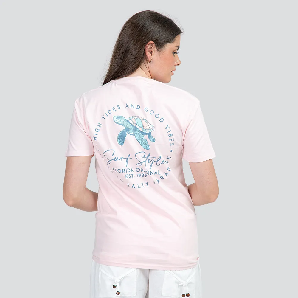 Pastel Turtle Basic T-Shirt
