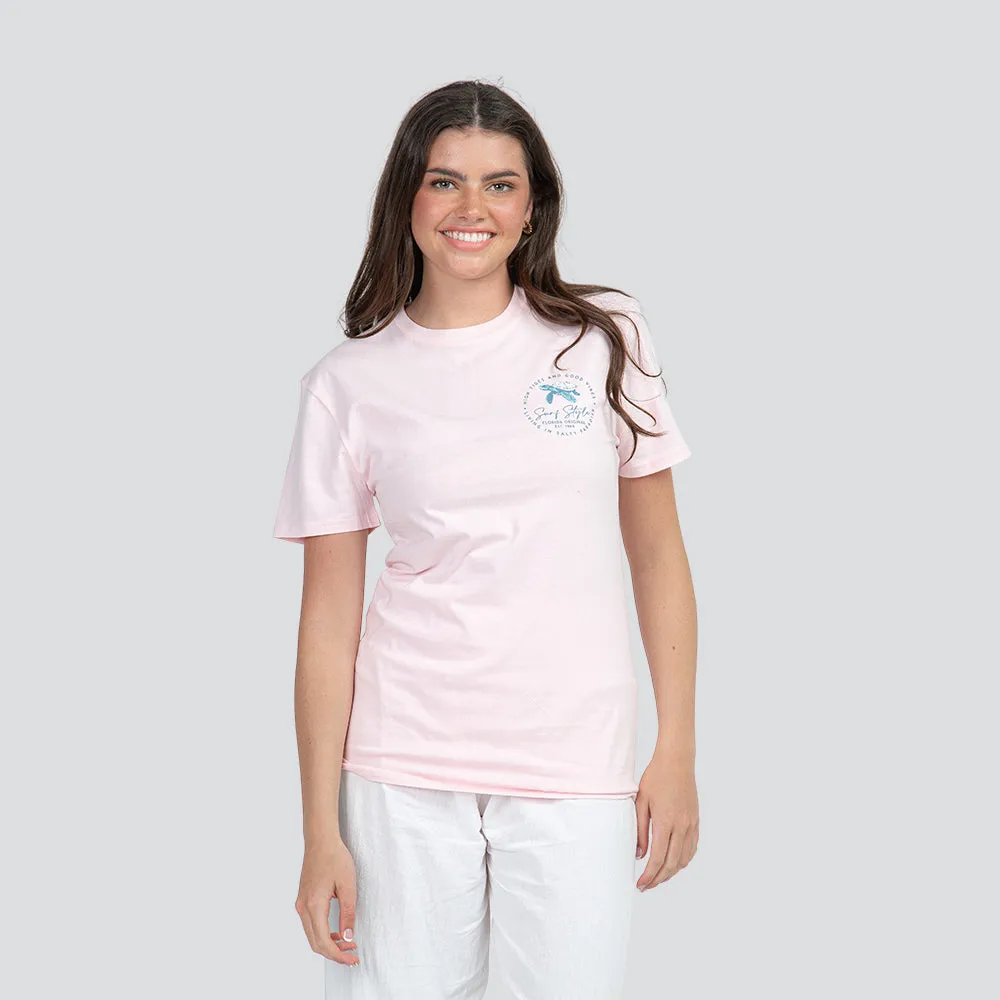 Pastel Turtle Basic T-Shirt