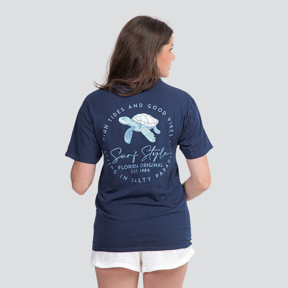 Pastel Turtle Basic T-Shirt