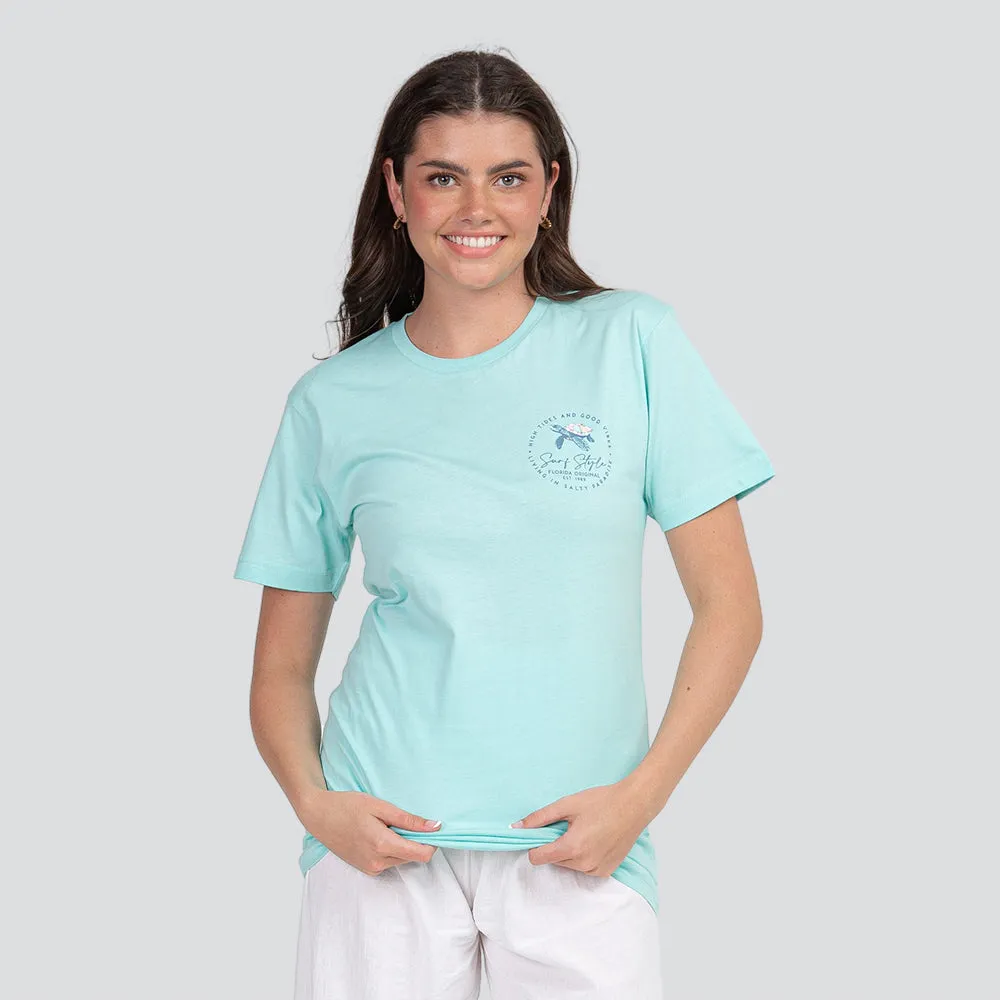 Pastel Turtle Basic T-Shirt
