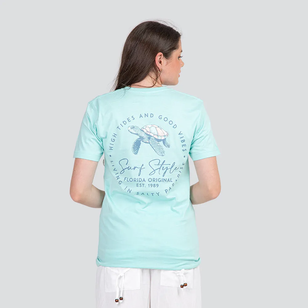 Pastel Turtle Basic T-Shirt