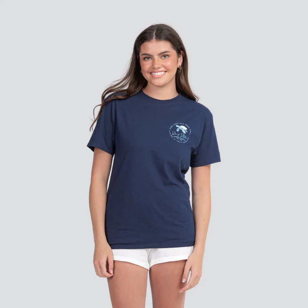 Pastel Turtle Basic T-Shirt