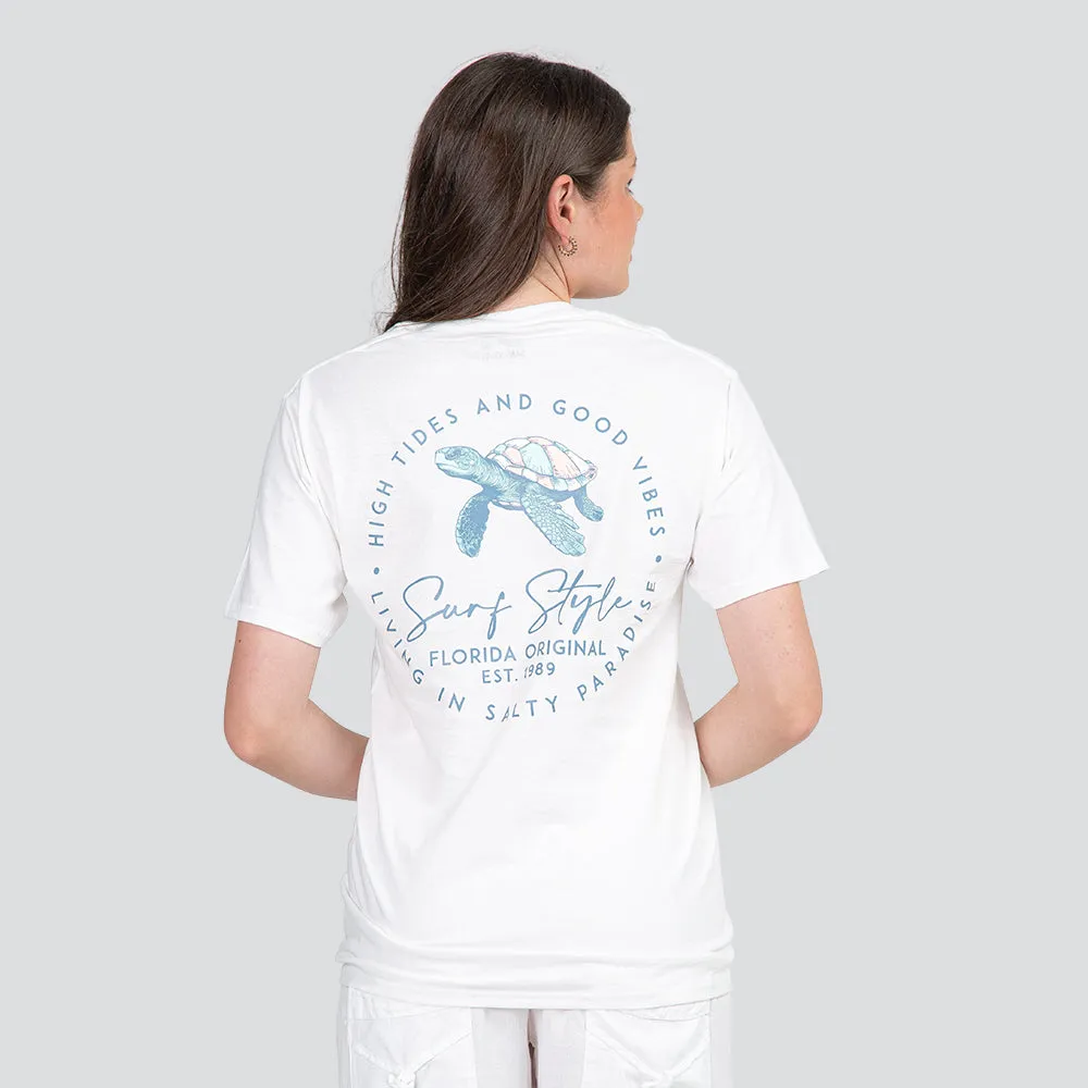 Pastel Turtle Basic T-Shirt