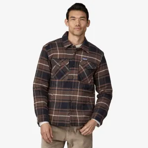Patagonia Men's Lightweight Insulated Fjord Flannel Shirt - OUTDOOR MOLASSES BROWN