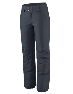 Patagonia Womens Insulated Powder Town Pant Smolder Blue