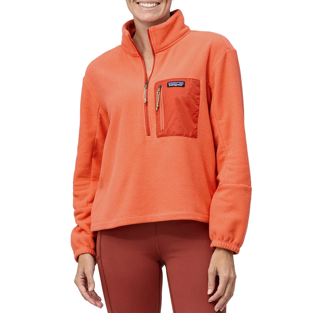 Patagonia Women's Microdini Half-Zip Fleece Pullover Jacket