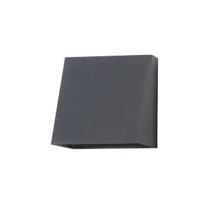 Pathfinder 6 in. LED Outdoor Wall Sconce 880 Lumens 3000K Black