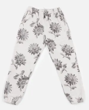 Patta Sunflower Sherpa Fleece Pants (Multi/Sunflower Aop)