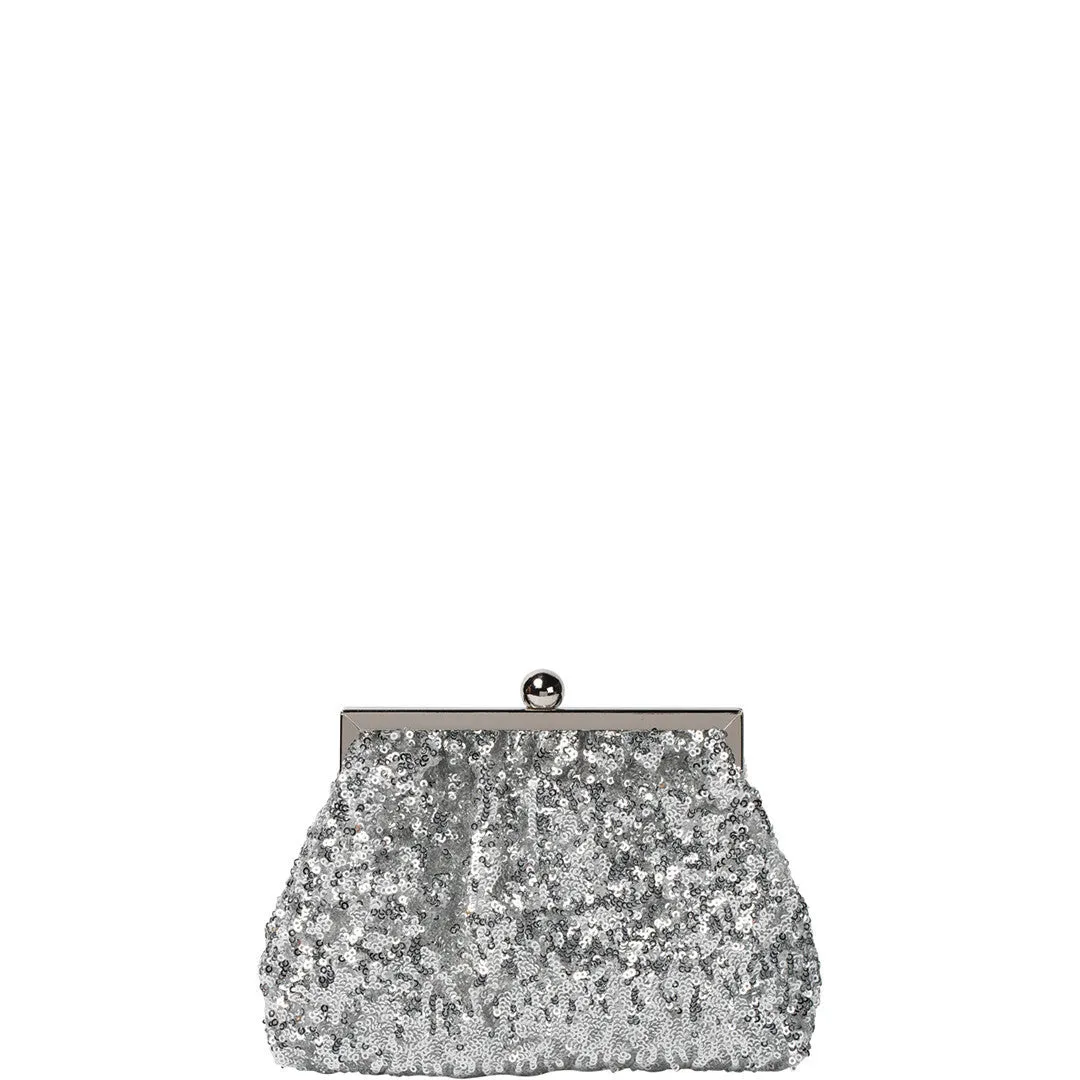 PAULINE  SEQUIN CLUTCH