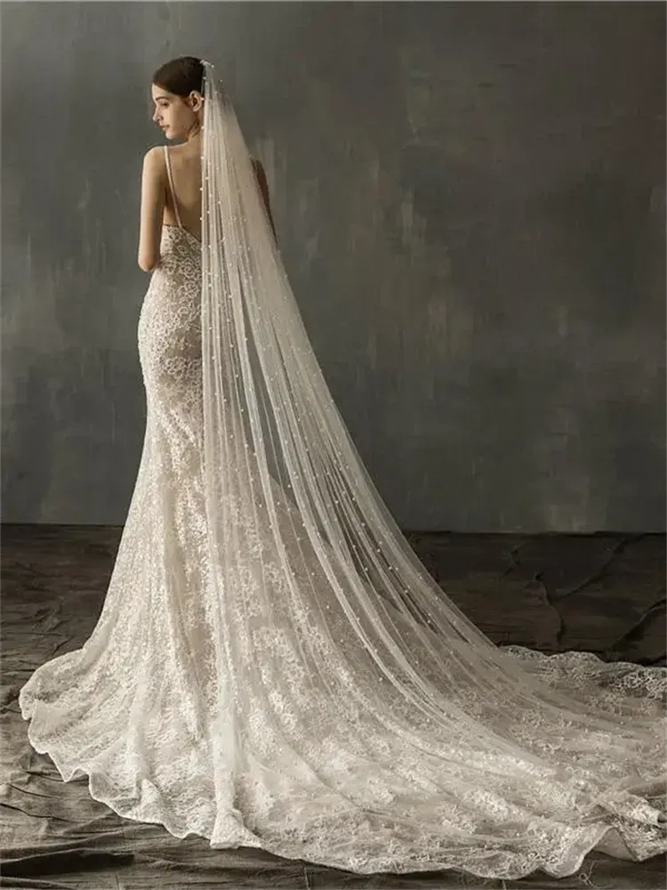 Pearl Mermaid Wedding Gown