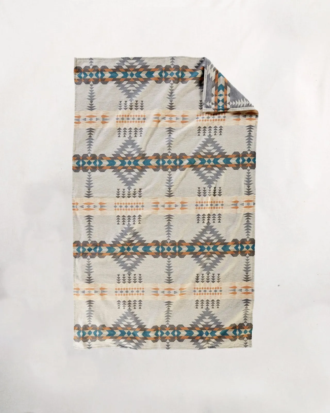 Pendleton Organic Cotton Throw Rancho Arroyo Pebble