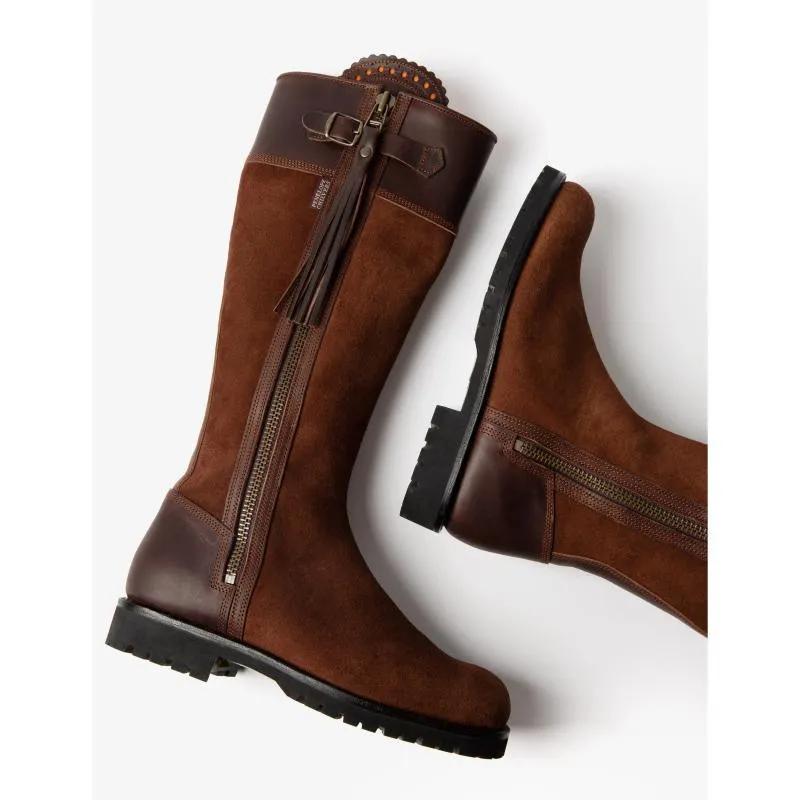 Penelope Chilvers Inclement Long Tassel Ladies Weatherproof Boot - Chestnut