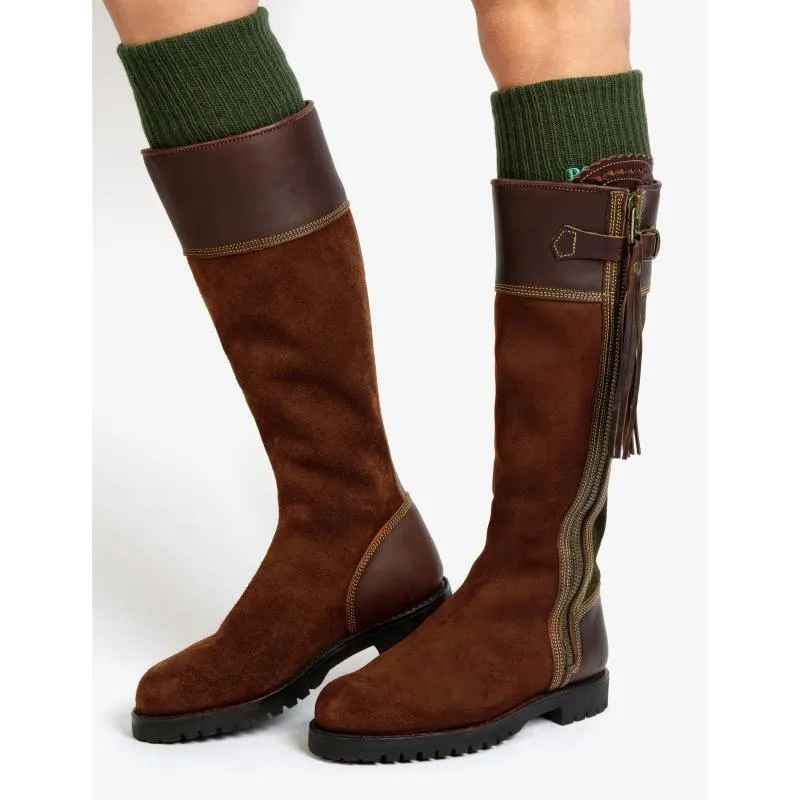 Penelope Chilvers Inclement Long Tassel Ladies Weatherproof Boot - Chestnut