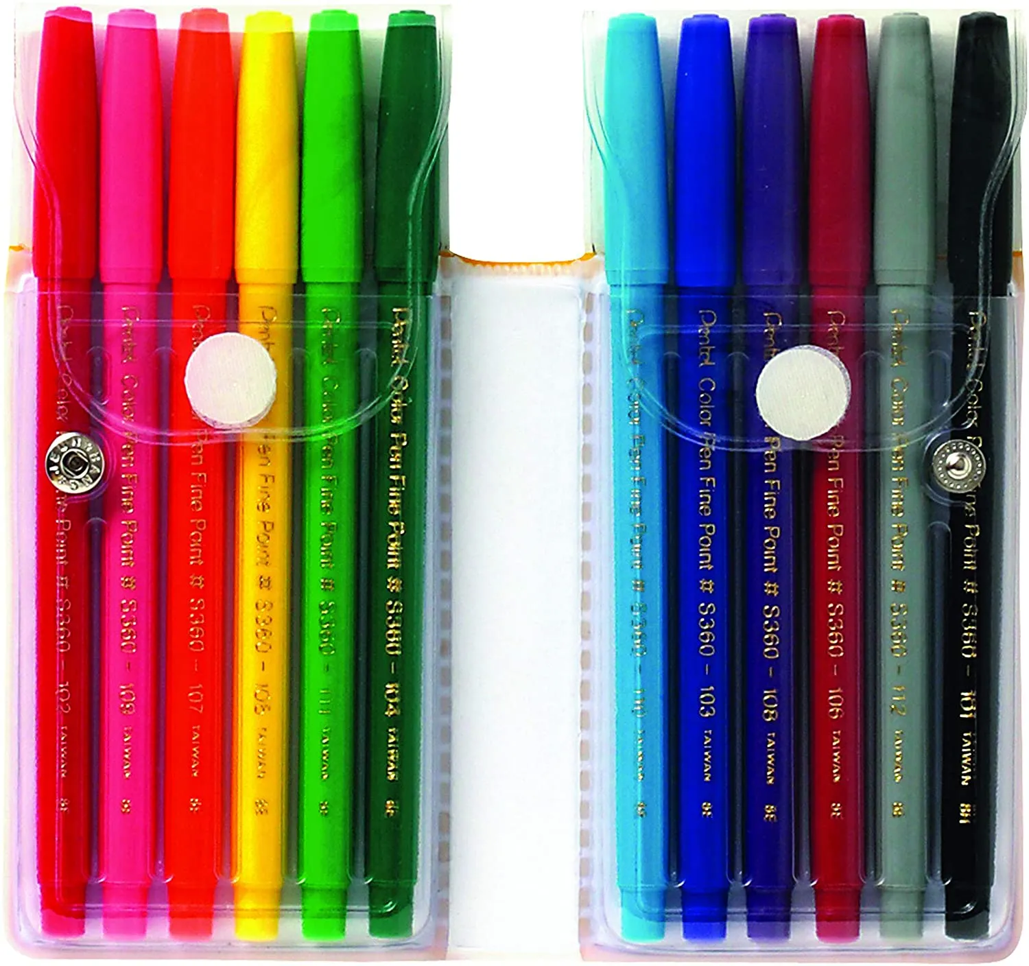 Pental Arts Color Pen Marker Set Of 18 Pieces