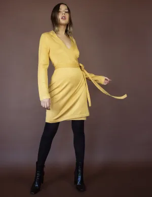 PEREGRINE DRESS- MUSTARD