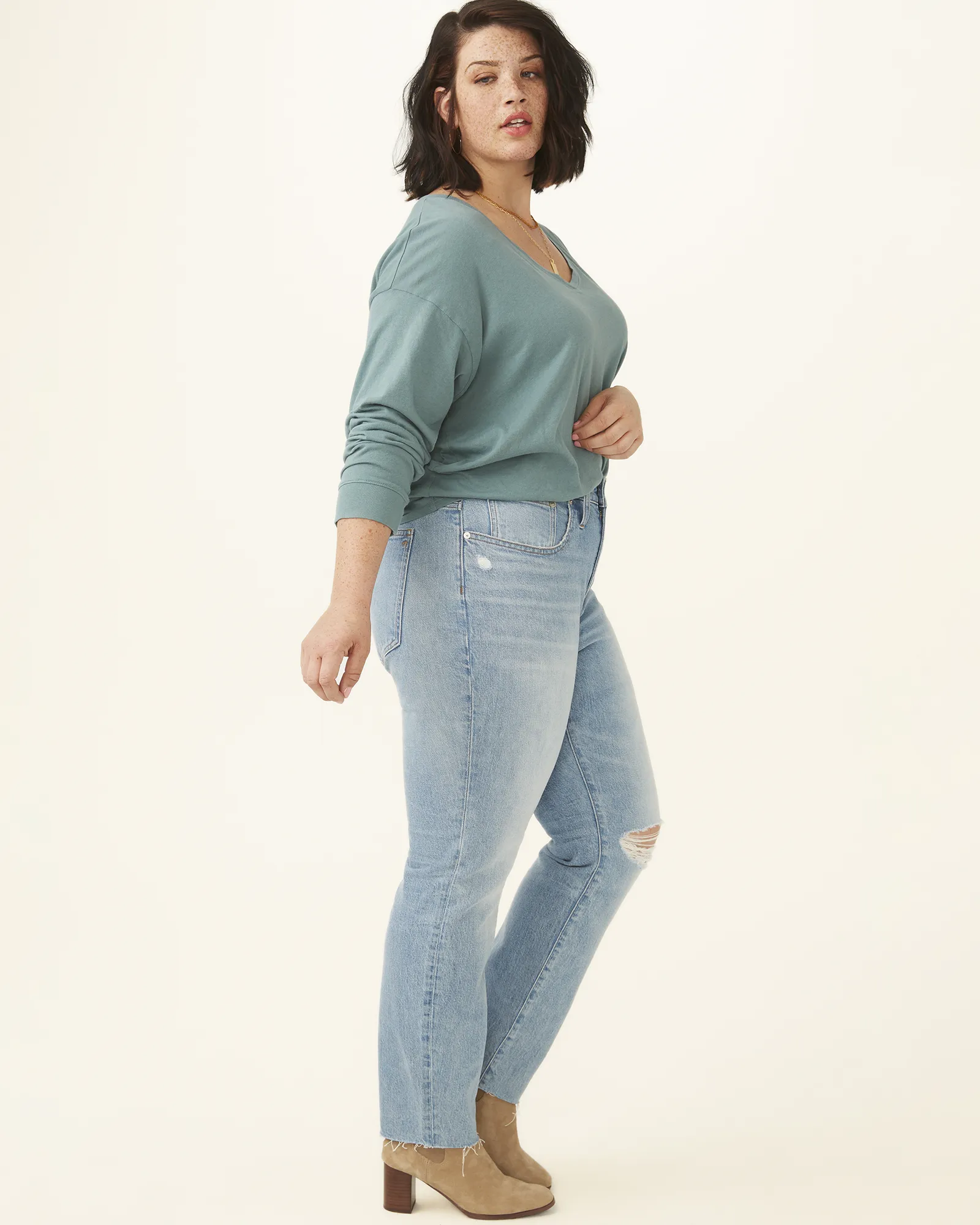 Perfect Vintage Light Wash Jeans | Medium Wash