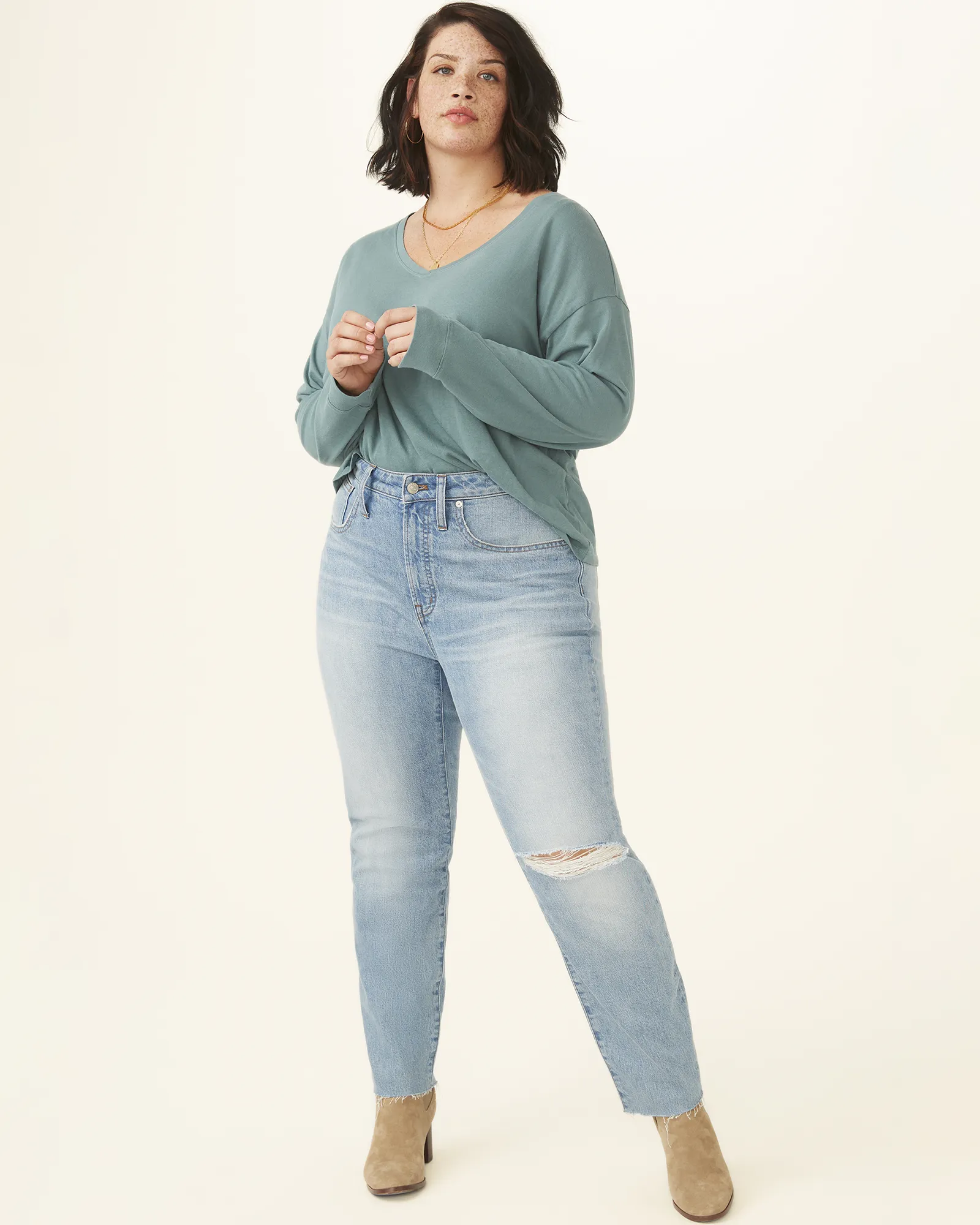 Perfect Vintage Light Wash Jeans | Medium Wash