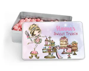 Personalised Aluminium Tin Baking, Choose girl, add your name
