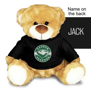 Personalized Babson Beavers 10" Plush Bear