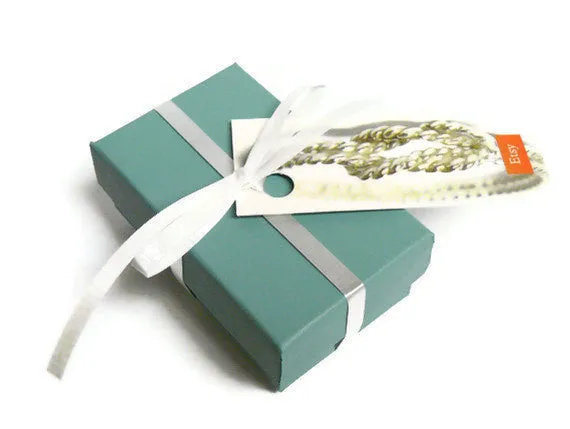 Personalized Bridesmaids necklace / monogram Initial necklace / aqua mint gold pendant