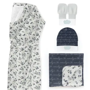 Personalized  Essentials Bundle | Blueberry Blossoms