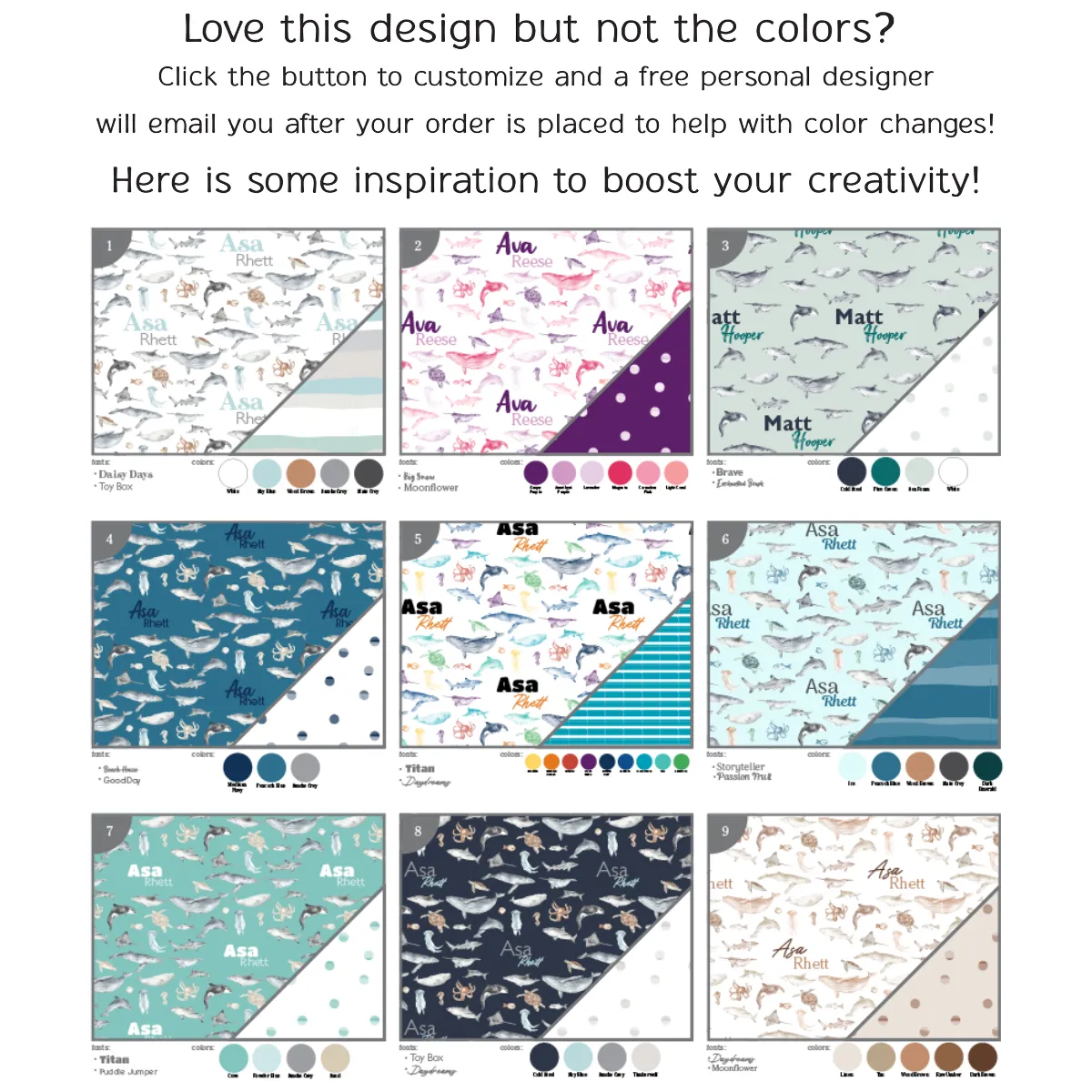 Personalized  Essentials Bundle | Ocean Explorer