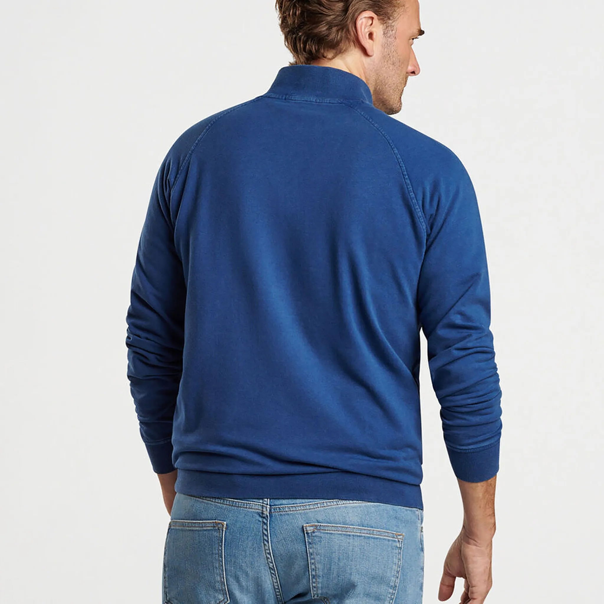 Peter Millar Keeneland Men's UK Lava Wash 1/4 Zip