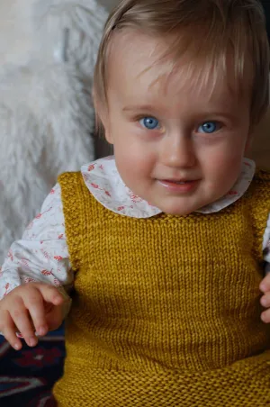 Petites Feuilles Vest by Lisa Chemery