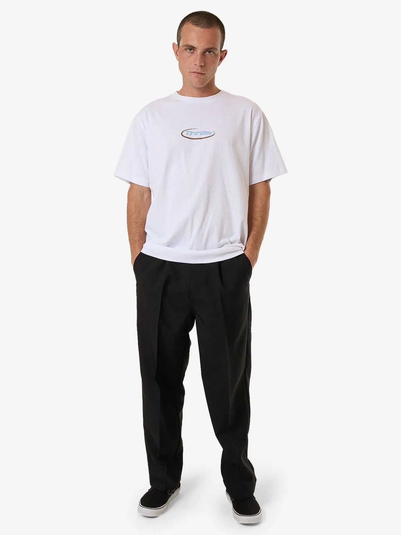 Pharm Merch Fit Tee - White