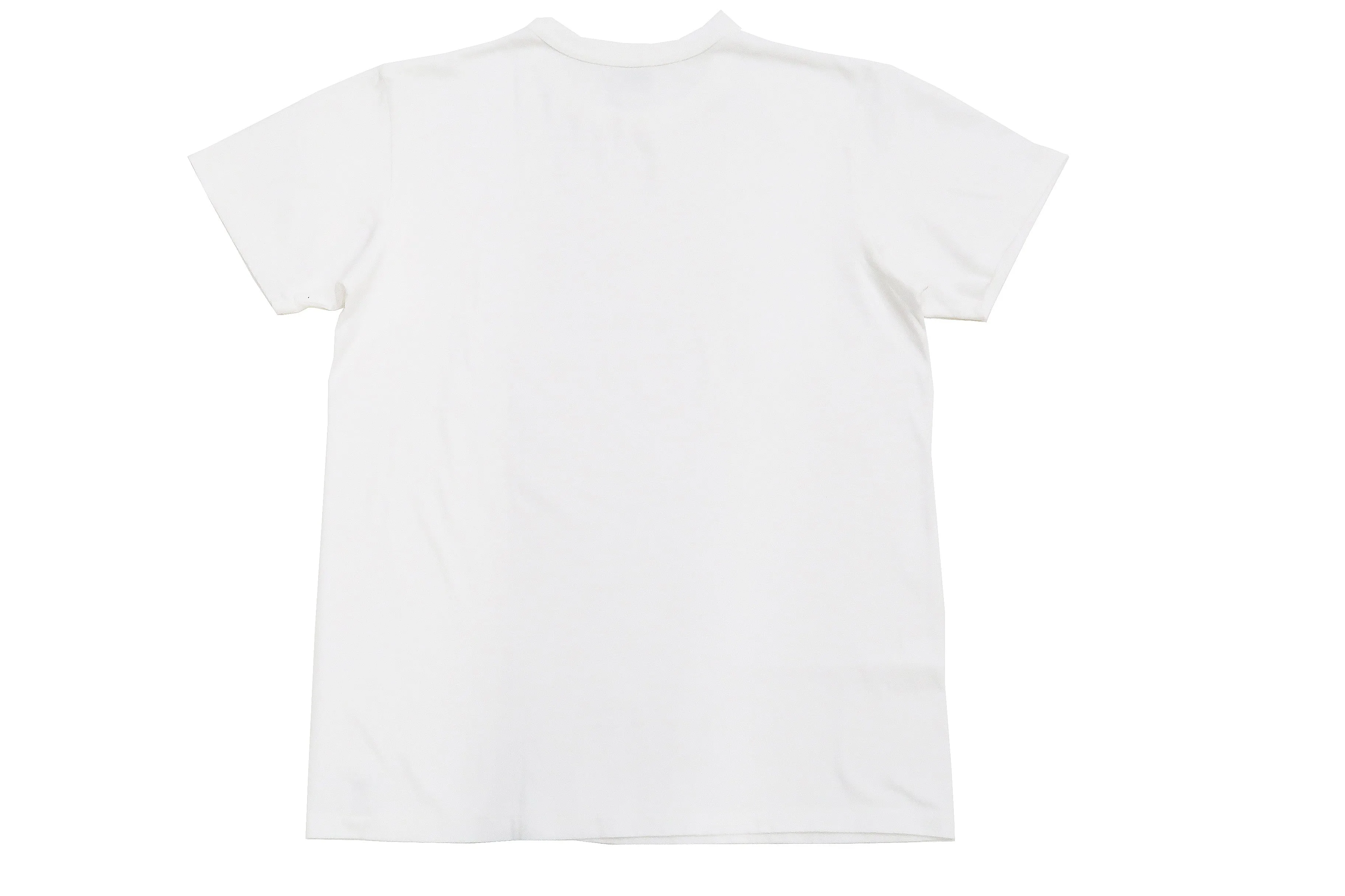 Pherrows 2-Pack T-shirts Men's Pack of two T-shirts Plain Solid Color Lightweight Short Sleeve Loopwheel Tee Pherrow's 2PACK-TEE White