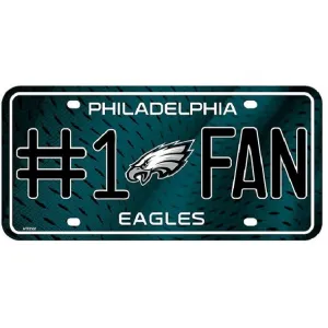 Philadelphia Eagles NFL Fan Metal Plate