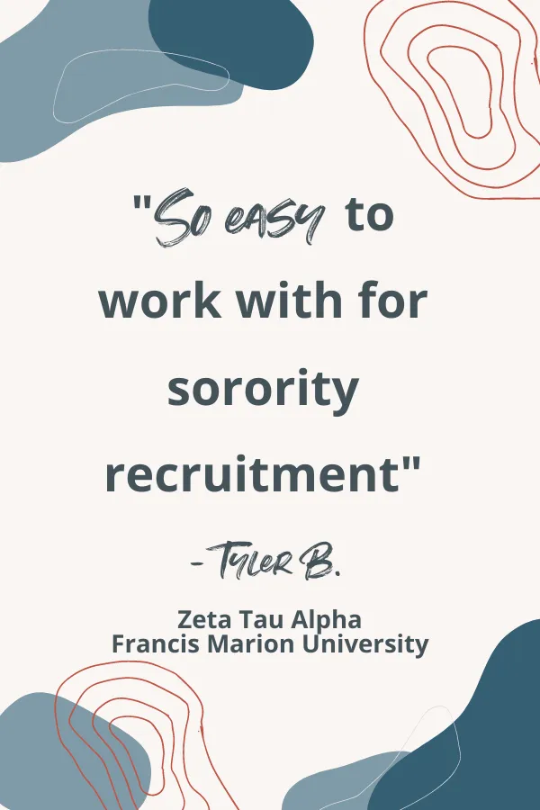 Pi Beta Phi Recruitment Maroon Tee