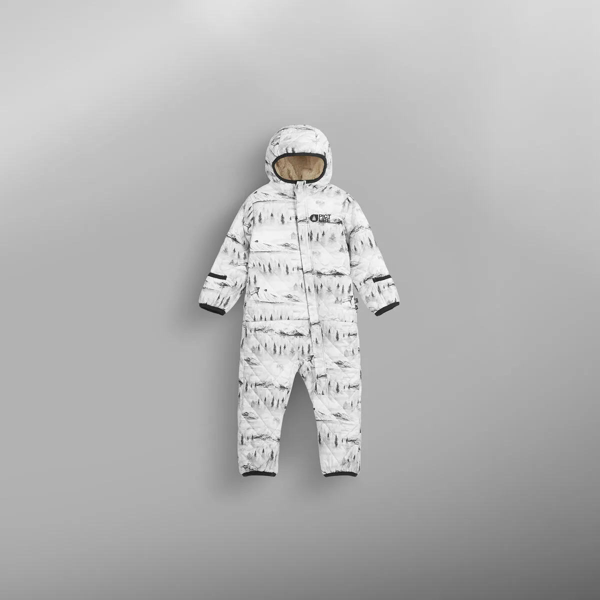 Picture Baby Suit - Snowy