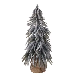 Pier 1 Medium Flocked Pine Tree