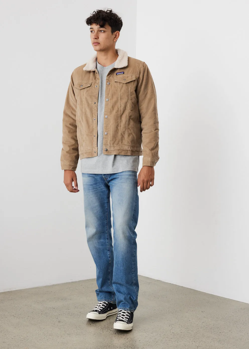 Pile Lined Trucker Jacket