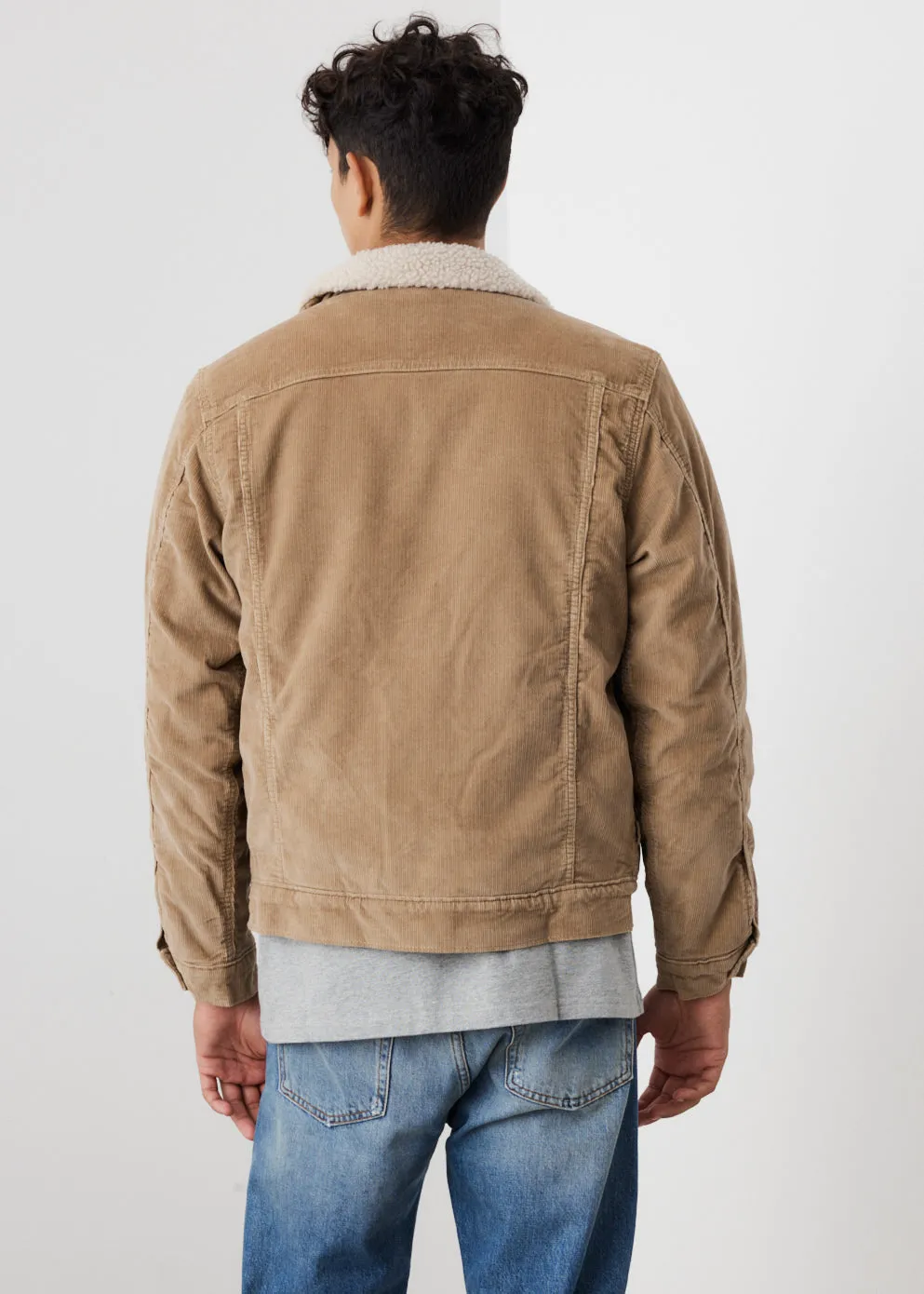 Pile Lined Trucker Jacket