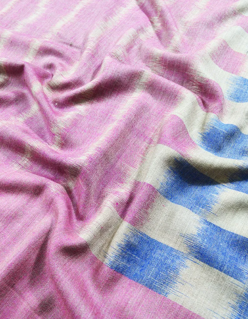 pinkish ekat design pashmina shawl 7995