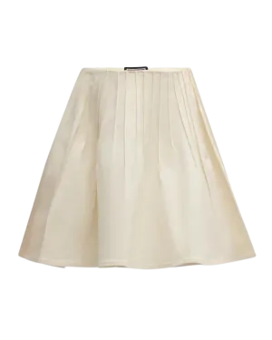 Pintuck Skirt