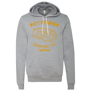Pitt Stadium Pullover Hoodie | Pitt Stadium Athletic Heather Pullover Hoodie