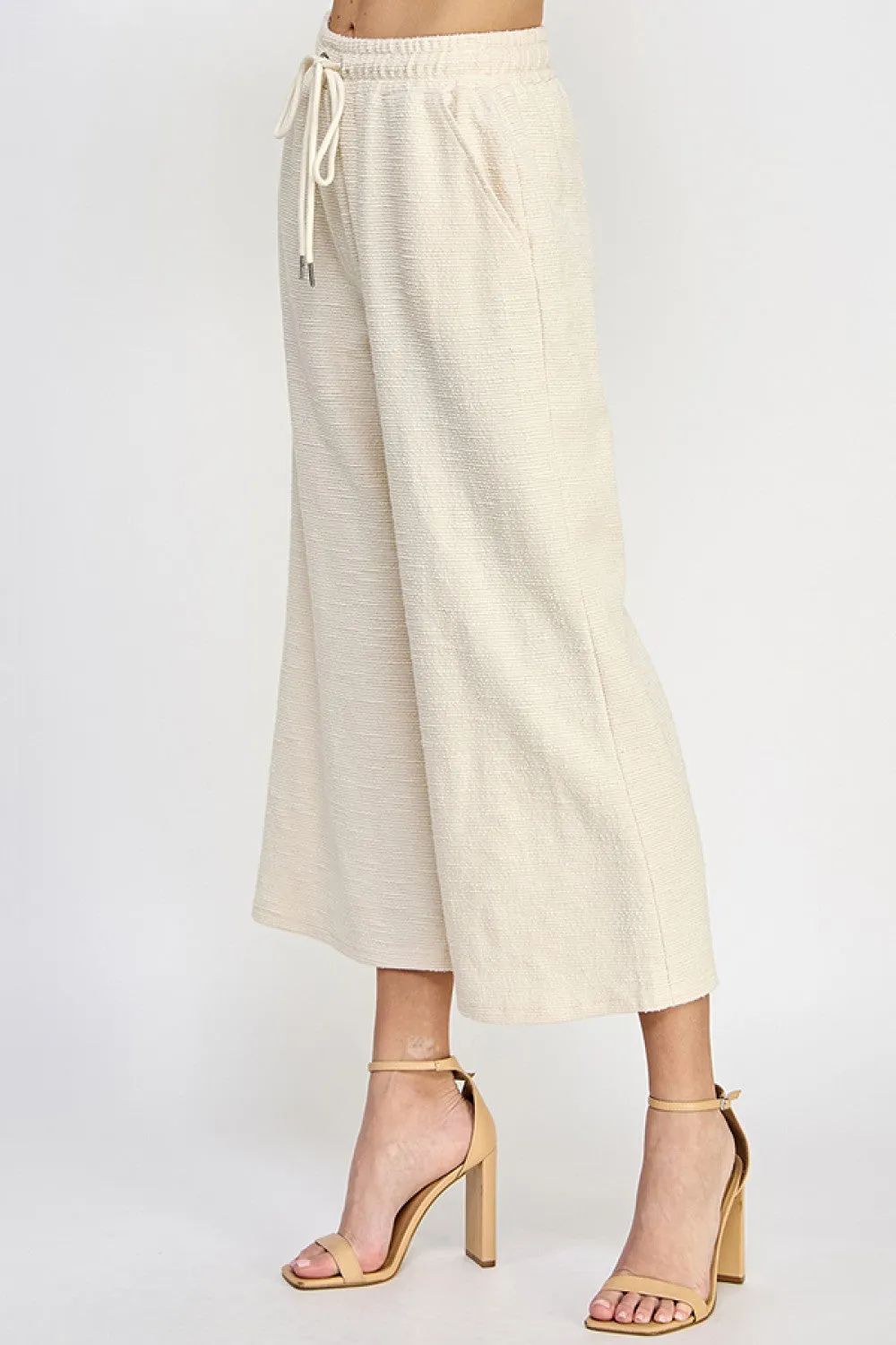 Place To Be Wide Leg Crop Pant
