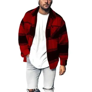 Plaid Snuggle Jacket