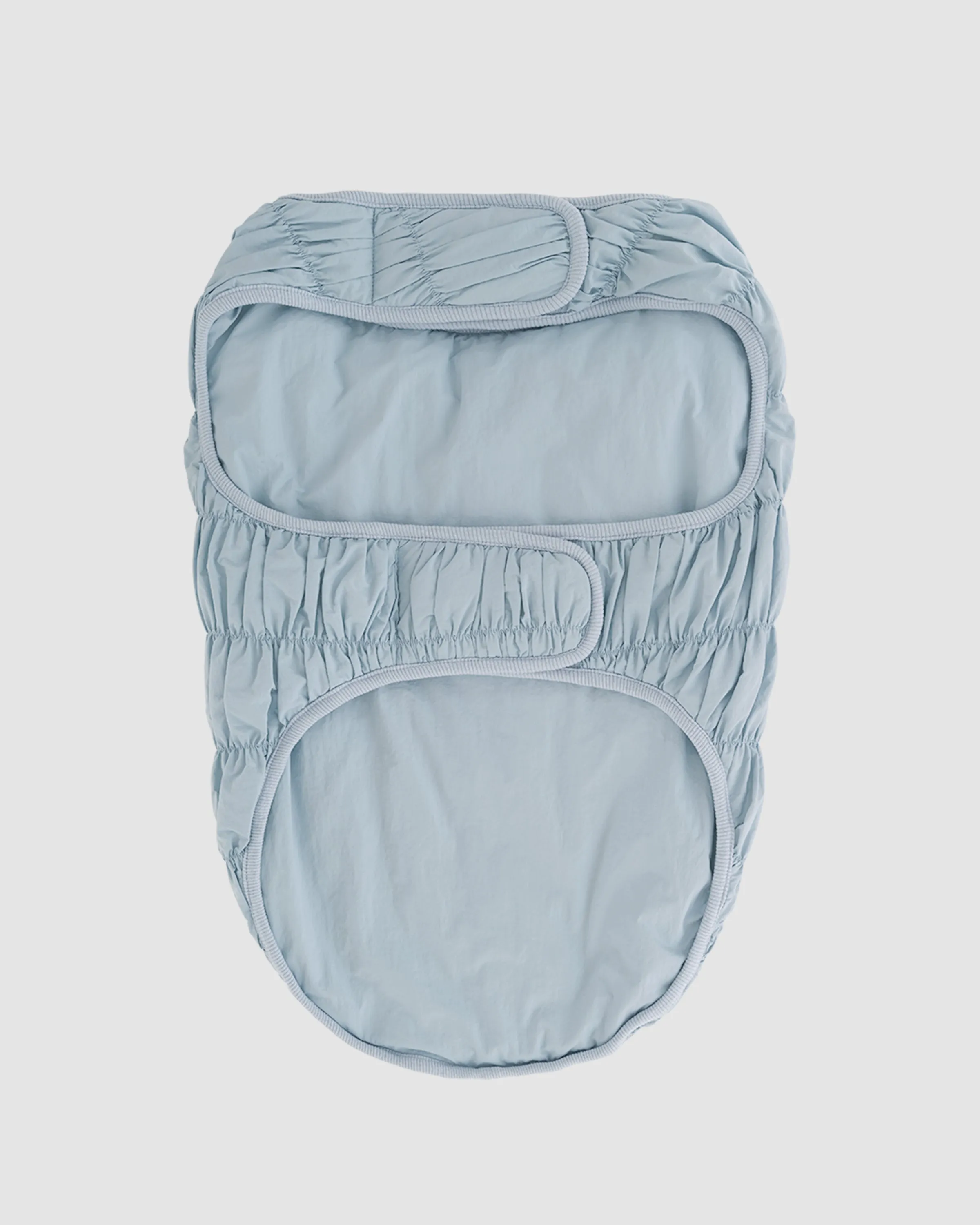 PLEATED DUVET DOGGY PUFFER