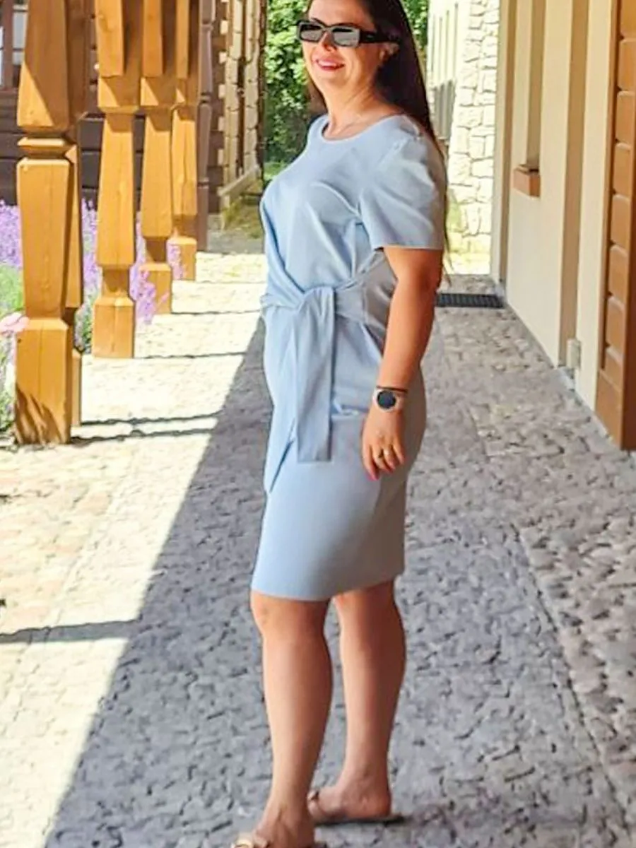 Plus size dress model 198766 Karko